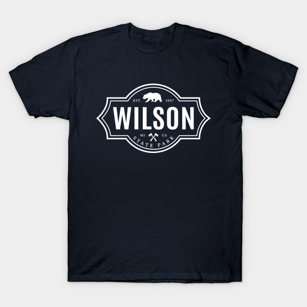 Wilson State Park Michigan T-Shirt by Uniman